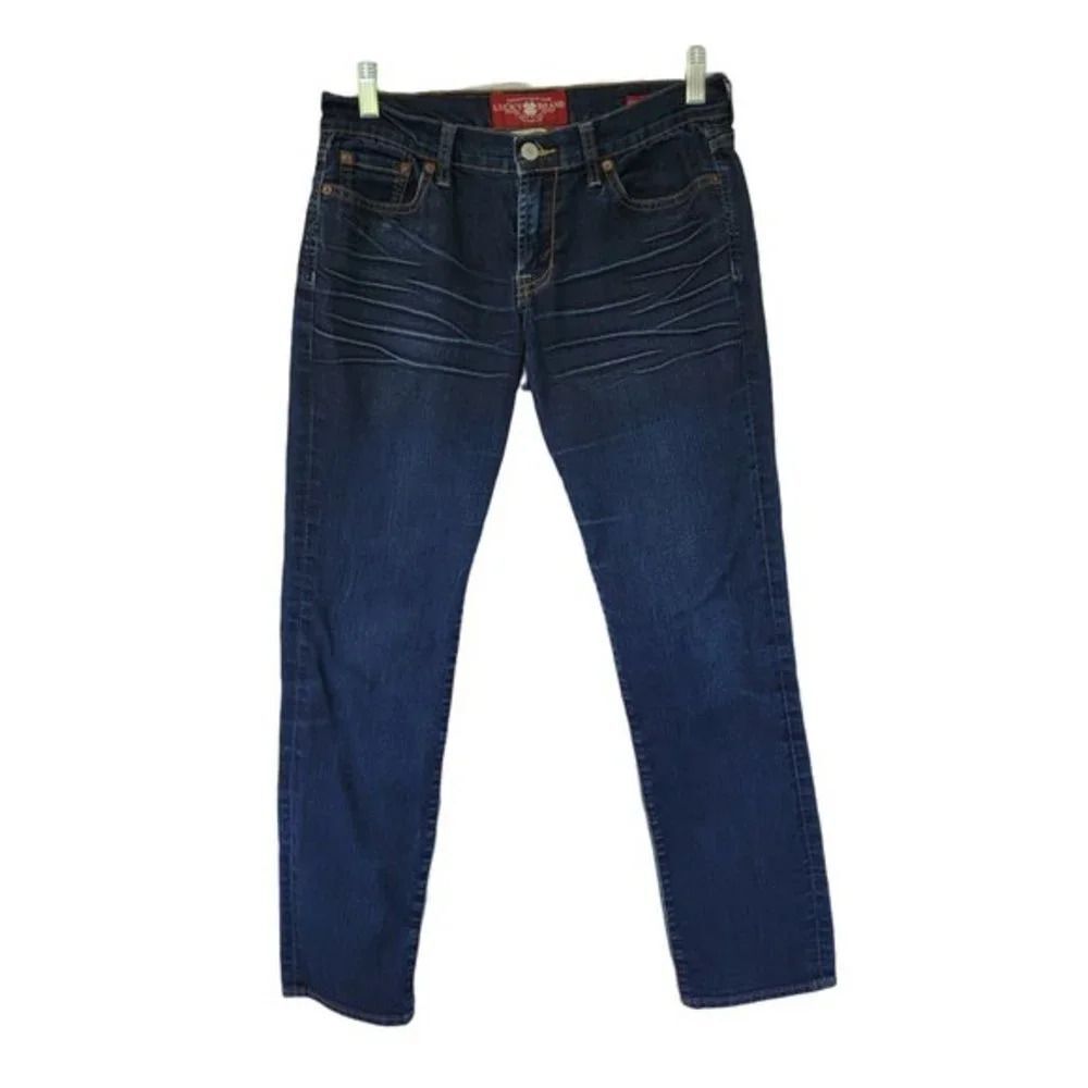 Lucky Brand Sweet‎ N Straight Jeans Womans Size 6 Dark Wash Blue Cotton